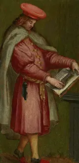 Studying Prints: Saint Cosmas and Saint Damian, c16th century. Creator: Unknown
