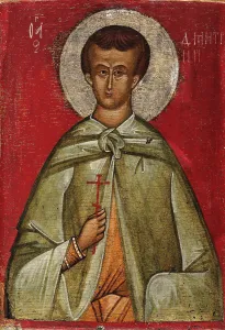 Images Dated 22nd November 2017: Saint Demetrius of Thessaloniki, 15th century