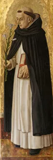 Tempera On Wood Collection: Saint Dominic, 1472. Creator: Carlo Crivelli