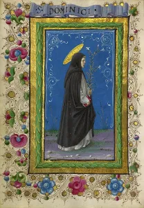 Dominican Prints: Saint Dominic; Gualenghi-d'Este Hours, about 1469. Creator: Taddeo Crivelli