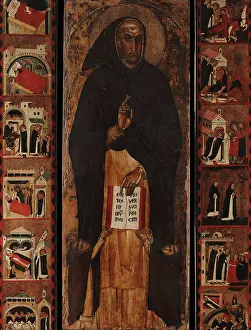 Dominican Prints: Saint Dominic with Scenes from His Life