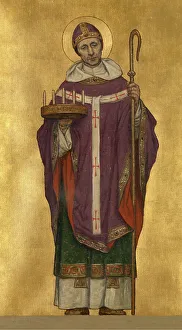 Saint Donatian of Reims, 1889. Creator: Albrecht De Vriendt