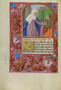 Elisabeth Of Thuringia Prints: Saint Elizabeth; Spinola Hours