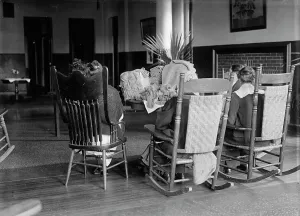 Rocking Chair Prints: Saint Elizabeth's Hospital, 1917