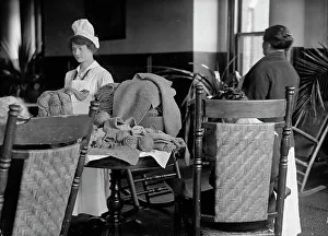 Blankets Prints: Saint Elizabeth's Hospital, 1917