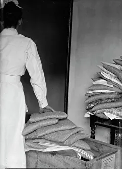 Cushions Prints: Saint Elizabeth's Hospital, 1917