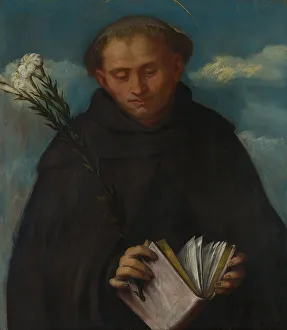 Gerolamo 1485 6 1566 Prints: Saint Filippo Benizzi, ca 1524. Artist: Romanino, Gerolamo (1485 / 6-1566)