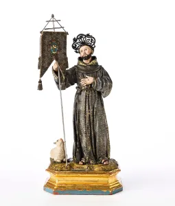 Habit Prints: Saint Francis of Assisi, about 1775. Creator: Francisco Salzillo y Alcaraz