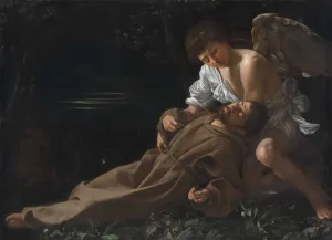 Stigmatisation Prints: Saint Francis of Assisi in Ecstasy, 1597