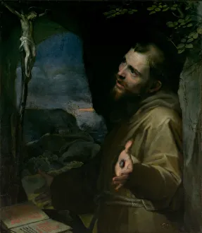 Stigmata Prints: Saint Francis, ca. 1600-1604. Creator: Federico Barocci