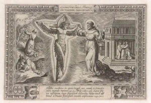 Galle Prints: Saint Francis as another Christ (alter Christus)