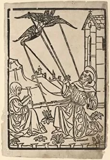 Habit Gallery: Saint Francis Receiving the Stigmata, 1470 / 1480. Creator: Unknown