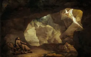 Assisi Gallery: Saint Francis receiving the Stigmata, 1640s