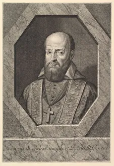 Saint Francois de Sales, eveque de Geneve. Creator: Jean Morin Saint Francois de Sales, eveque de Geneve. Creator: Jean Morin