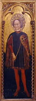 Saint Genesius of Rome, Second Half of the 15th cen Artist: Moretti, Cristoforo (active 1451-1485)