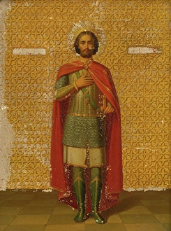 Georges De Lydda Prints: Saint George, 1850-1860. Creator: Unknown