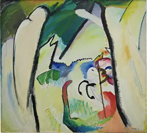 Composition Prints: Saint George, 1910. Creator: Kandinsky, Wassily Vasilyevich (1866-1944)