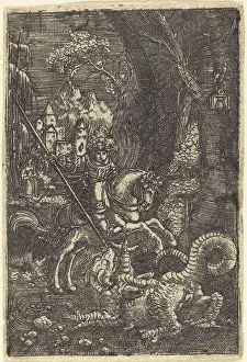Saint George, c. 1515/1518. Creator: Albrecht Altdorfer
