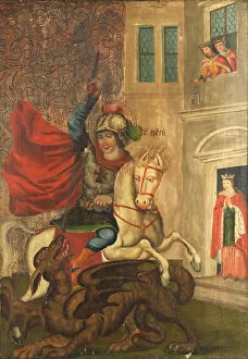 Saint George and the Dragon. Artist: Anonymous