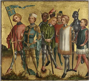 Armor Prints: Saint Gereon of Koln with soldiers, ca 1460. Artist: Master of Cologne (active ca 1500)