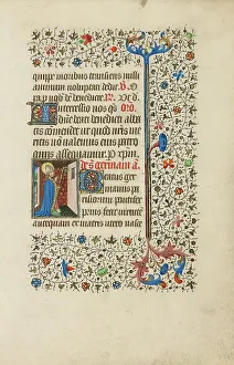 Crook Prints: Saint Germain as a Bishop; Book of Hours