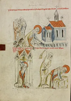 Devout Prints: Saint Hedwig Leaving Bloody Footprints in the Snow: The Self-Flagellation of Saint Hedwig