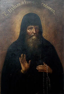 Saint Hilarion, Metropolitan of Kiev. Artist: Anonymous