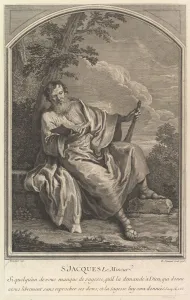 Jacques Dalphee Prints: Saint Jacques Le Mineur, 1726. Creator: Edme Jeaurat