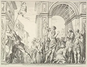 Sainthood Prints: Saint James Cures a Blind Man, from The Story of Saints James