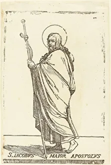 St James Prints: Saint James the Elder. Creator: Jacques Stella