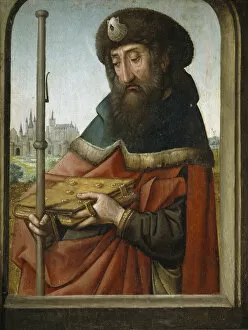 Apostle Collection: Saint James the Elder as Pilgrim. Artist: Juan de Flandes (ca. 1465-1519)