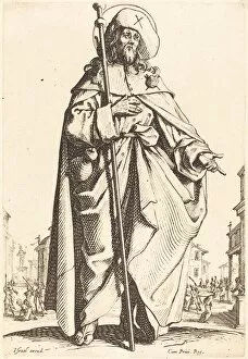 James The Apostle Gallery: Saint James the Great, published 1631. Creator: Jacques Callot