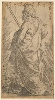 Saint James Gallery: Saint James Major, early 16th century. Creator: Parmigianino