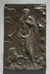 Padua Prints: Saint Jerome, 1500s. Creator: Ulocrino (Italian), cast after a model by