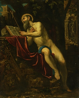 Jerome Saint Prints: Saint Jerome, around 1600. Creator: Unknown