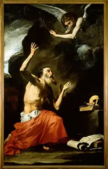 Ascetic Prints: Saint Jerome and the Angel of Judgement