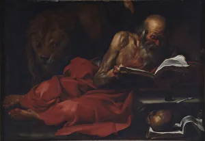 Ribera Prints: Saint Jerome. Artist: Ribera, Jose, de (1591-1652)