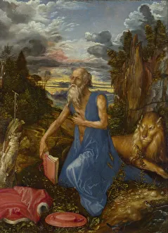 Saint Jerome, c. 1496. Artist: Durer, Albrecht (1471-1528)
