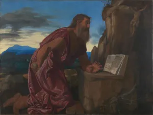Saint Jerome, c. 1527-1530. Artist: Savoldo, Giovanni Girolamo (1480/85-1548) Saint Jerome, c. 1527-1530. Artist: Savoldo, Giovanni Girolamo (1480/85-1548)