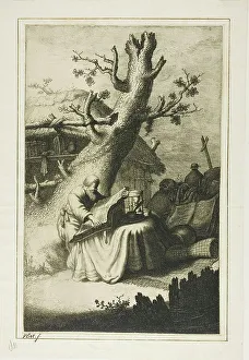 Vliet Jan Georg Van Prints: Saint Jerome, c. 1631. Creator: Jan Georg van Vliet