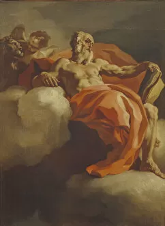 Saint Jerome Collection: Saint Jerome, ca 1693. Creator: Solimena, Francesco (1657-1747)