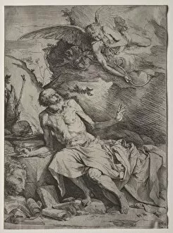 Jusepe De Ribera Gallery: Saint Jerome. Creator: Jusepe de Ribera (Spanish, 1591-1652)