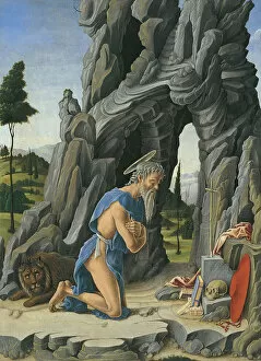 Saint Jerome in the Desert. Artist: Zoppo, Marco (1433-1478)