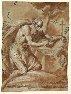Lead White Prints: Saint Jerome, n.d. Creator: Jusepe de Ribera