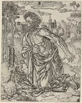St Jerome Collection: Saint Jerome in Penitence, c. 1500 / 1515. Creator: Unknown