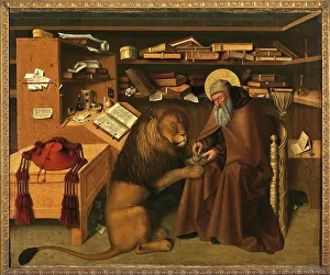 Anchorite Prints: Saint Jerome in his Study, 1445-1446