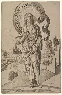 Girolamo Gallery: Saint John the Baptist, 1500-1506. Creator: Girolamo Mocetto