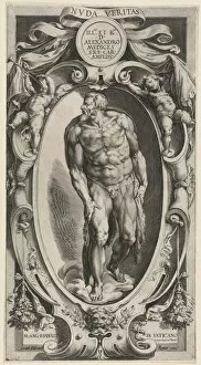 Animal Hide Gallery: Saint John the Baptist, 1591. Creator: Cherubino Alberti