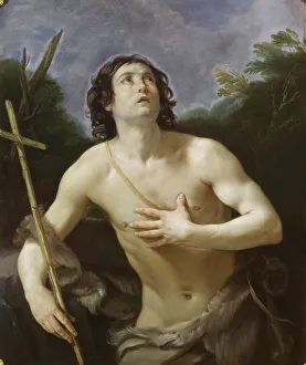 Torino Prints: Saint John the Baptist, 1632-1636. Creator: Reni; Guido (1575-1642)