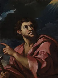 Gerolamo Troppa Prints: Saint John the Baptist, 1665-1668. Creator: Girolamo Troppa